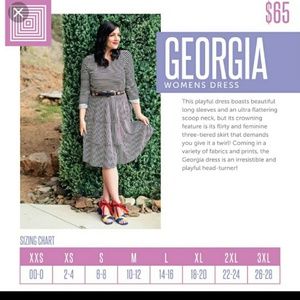 LulaRoe Georgia Dress NWT